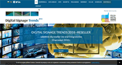 Desktop Screenshot of digitalsignagetrends.pl