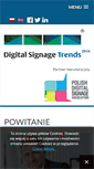 Mobile Screenshot of digitalsignagetrends.pl